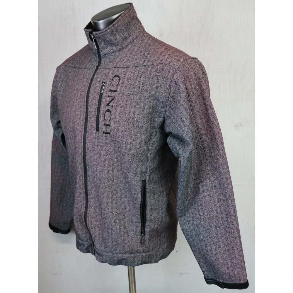 Cinch Gray Bomber Jacket - Picture 3 of 8